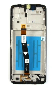Samsung Galaxy A22 5G A226B Display lcd And Digitizer With Frame Black Service Pack