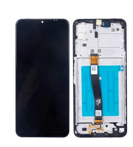Samsung Galaxy A22 5G A226B Display lcd And Digitizer With Frame Black OEM Oled