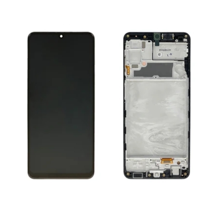 Samsung Galaxy A22 A225F Display lcd And Digitizer With Frame Black Service Pack