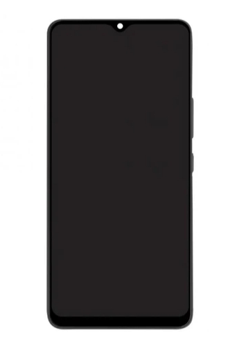 Samsung Galaxy A22 A225F Display lcd And Digitizer With Frame mat ram Black Soft-OLED