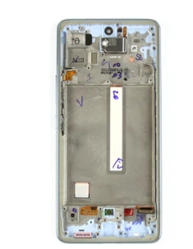 Samsung Galaxy A53 5G A536B Display lcd And Digitizer With Frame Blue Service Pack