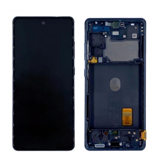 Samsung Galaxy S20 FE G780F, 5G G781B Display lcd And Digitizer With Frame Cloud Navy Service Pack