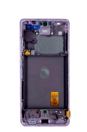Samsung Galaxy S20 FE G780F, 5G G781B Display lcd And Digitizer With Frame Cloud Lavender Service Pack