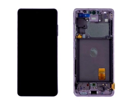 Samsung Galaxy S20 FE G780F, 5G G781B Display lcd And Digitizer With Frame Cloud Lavender Service Pack
