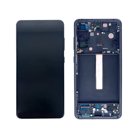 Samsung Galaxy S21 FE G990B Display lcd And Digitizer With Frame Graphite Service Pack