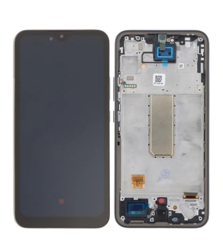 Samsung Galaxy A34 A346B Display lcd And Digitizer With Frame Graphite Black Soft-OLED
