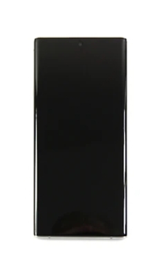 Samsung Galaxy Note 10 Plus N975F Display lcd And Digitizer With Frame Aura White Service Pack