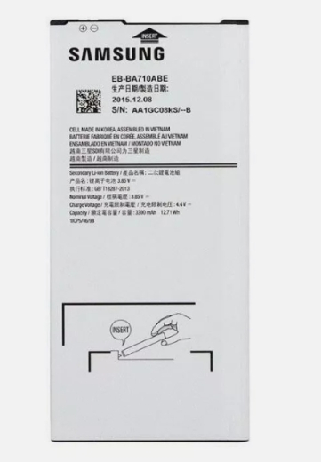 Batteria Samsung A7 A710 2016 EB-BA710ABE Akku