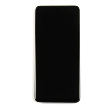 Samsung Galaxy M22 M225F Display lcd And Digitizer With Frame Black Service Pack