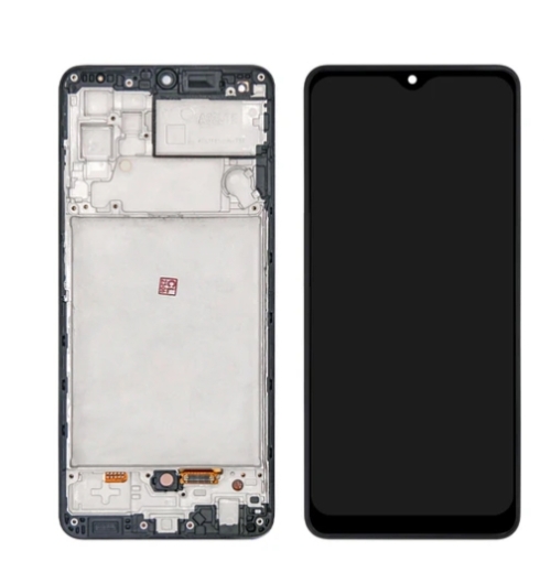 Samsung Galaxy M32 M325F Display lcd And Digitizer With Frame Black Soft-OLED