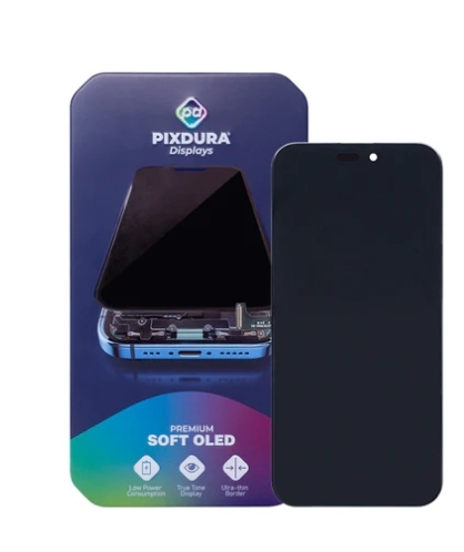PIXDURA+Ruiju For iPhone 15 Pro Max Display And Digitizer Soft-OLED Premium (IC Removable)