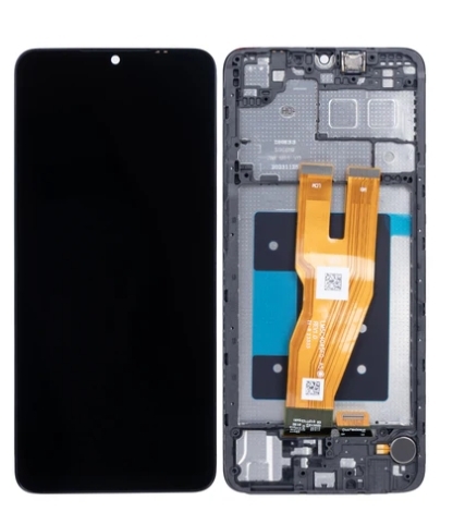 Samsung Galaxy A05 A055F Display lcd And Digitizer With Frame Black OEM