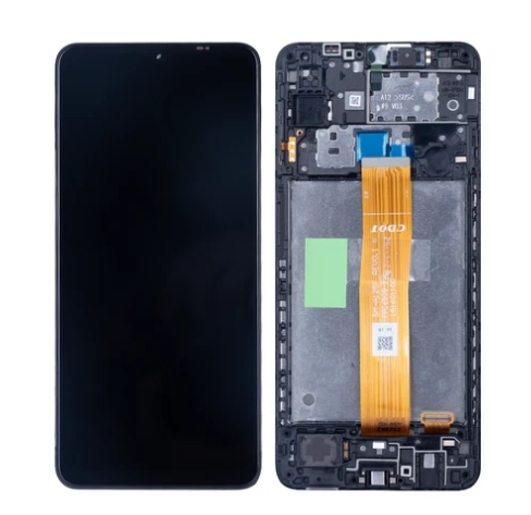 Samsung Galaxy A12 4G. A125F Display lcd And Digitizer With Frame (Flex DTC, CDOT Version) Service Pack