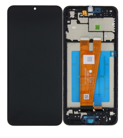 Samsung Galaxy A04 A045F Display lcd And Digitizer With Frame Black Full OEM