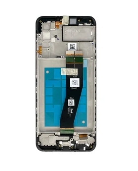 Samsung Galaxy A02s A025G Display lcd And Digitizer With Frame Black (EU-Version) Service Pack