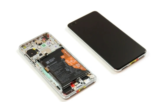 Huawei P40 Display lcd And Digitizer Complete Ice White (SP)