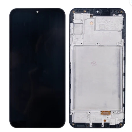 Samsung Galaxy A24 4G A245F Display lcd And Digitizer With Frame Black Soft-OLED