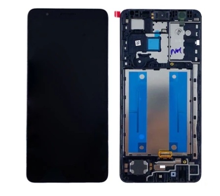 Samsung Galaxy A01 Core A013F Display lcd And Digitizer With Frame Black Service Pack