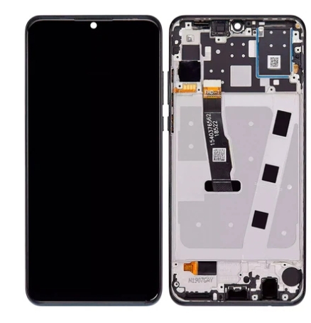 Huawei P30 Lite Display And Digitizer With Frame Midnight Black OEM