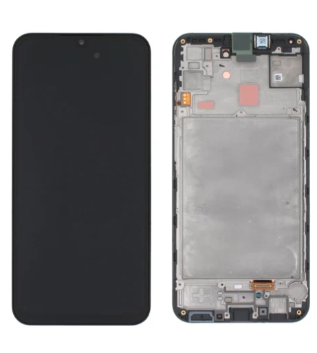 Samsung Galaxy A15 A155F, A15 5G A156B Display And Digitizer With Frame Black Service Pack