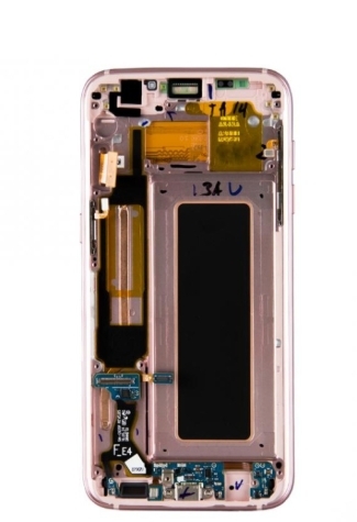 Samsung Galaxy S7 Edge (SM-G935F) OEM Display Replacement Glass - Rose Gold Refurbished