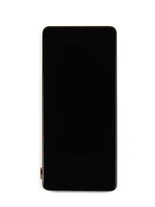 Samsung Galaxy M52 5G M526B Display lcd And Digitizer With Frame Black Service Pack