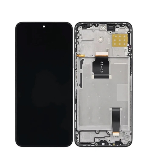 Huawei Honor X8a (CRT-LX1, CRT-LX2, CRT-LX3) Display And Digitizer With Frame Midnight Black OEM