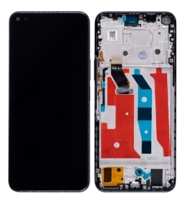 Huawei Honor 50 Lite (NTN-L22), Nova 8i (NEN-L22), Honor X20 (NTN-AN20) Display lcd And Digitizer With Frame Black OEM
