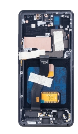 Samsung Galaxy S22 (SM-S901B) Display And Digitizer With Frame Bora Purple Service Pack