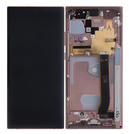 Samsung Galaxy Note 20 Ultra (SM-N986/DS) lcd Display Complete (GH82-23597D) - Bronze