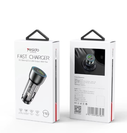 Y49 YESIDO KFZ Auto Ladegerät