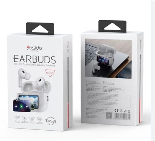 TWS29 YESIDO Earbuds mit HD LCD Touch Display