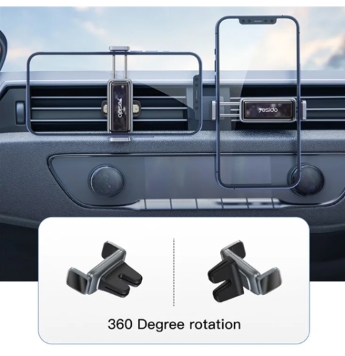 C124 YESIDO Halterung mit Lüftungsclip