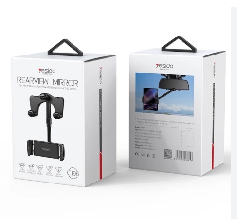 C196 YESIDO Handy Halterung für Rückspiegel