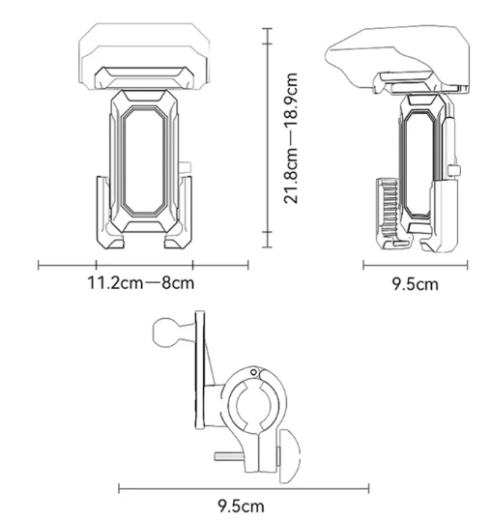 C331 YESIDO Fahrrad Halterung