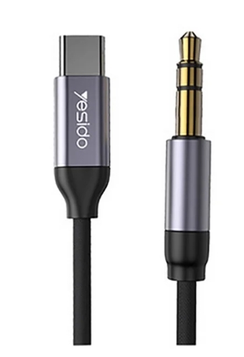 YAU42 YESIDO Aux Kabel 1 Meter Typ C und AUX Anschluss