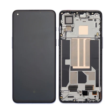 Oneplus Nord 2 5G DN2101, DN2103 Display lcd And Digitizer With Frame Black (OEM)