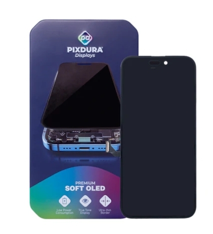 PIXDURA For iPhone 15 Plus Display Lcd And Digitizer Soft-OLED Premium
