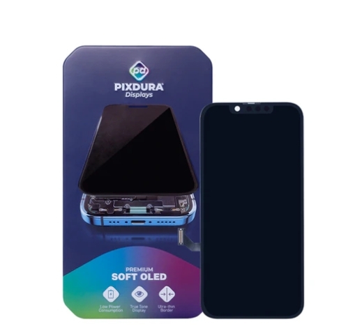 PIXDURA For iPhone 14 Display Lcd And Digitizer Soft-OLED Premium (IC Removable)