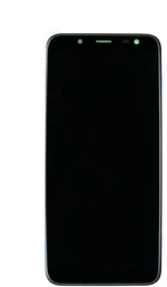 Samsung Galaxy J6 J600F Display lcd And Digitizer Without Frame Black Service Pack