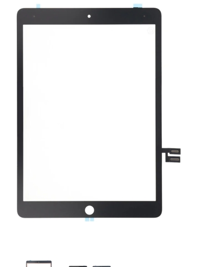 For iPad 9 (2021) 10.2" Digitizer Black Pulled Tatch