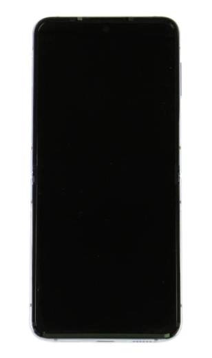 Samsung Galaxy Z Flip4 F721B Display LCD And Digitizer With Frame Blue Service Pack