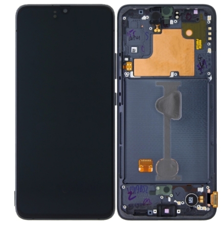 Samsung Galaxy A90 5G A908F/DS Display LCD Complete (GH82-21092A) - Black Service Pack
