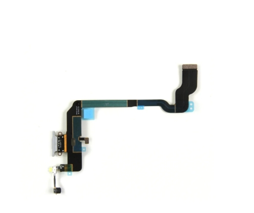 For iPhone Xs System Connector Flex Silver