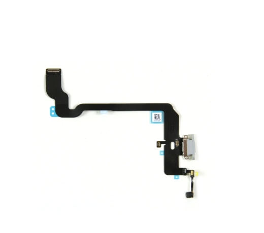 For iPhone Xs System Connector Flex Silver