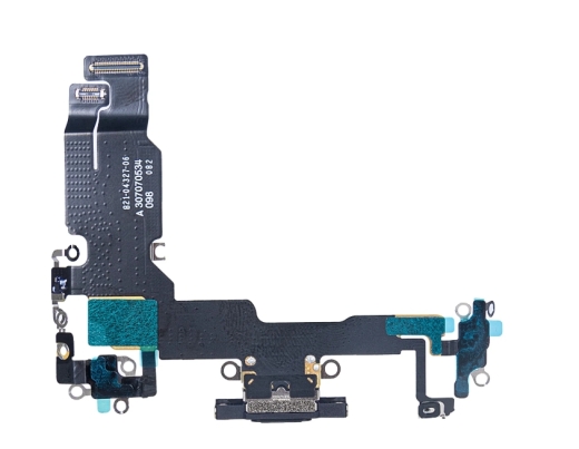 For iPhone 15 System Charging Board Black
