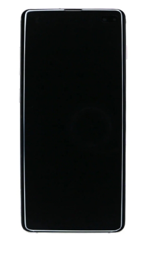 Samsung Galaxy S10 Plus G975F Display lcd And Digitizer With Frame Prism Black Service Pack