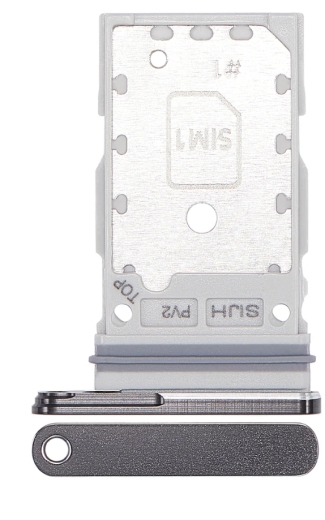 Samsung Galaxy S22 Ultra S908B Sim And MicroSD Card Holder Phantom Black