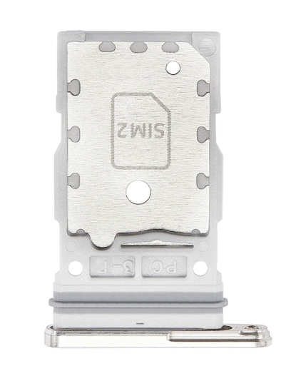 Samsung Galaxy S23 Ultra S918B Sim And SD Card Holder Cream+ Black