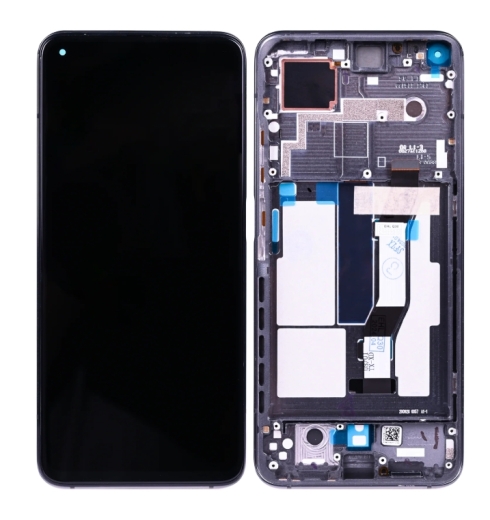 Xiaomi Mi 10T 5G, Mi 10T Pro 5G Display lcd and Digitizer With Frame Cosmic Black OEM